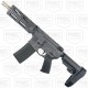 AR-15 Semi Auto .223/5.56 Tactical Pistol 7.5" Barrel 7" Quad Rail-Red AR-15 Semi Auto .223/5.56 Tactical Pistol 7.5" Barrel 7" Quad Rail-Red