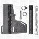 AR-15 Semi Auto 5.56 NATO Mid Range Pistol 10" Barrel Quad Rail Handguard-White AR-15 Semi Auto 5.56 NATO Mid Range Pistol 10" Barrel Quad Rail Handguard-White