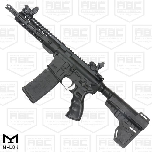 AR-15 Semi Auto .300 Blackout Rifle 16" Barrel Adjustable SL Stock 15" The Top Guns Custom Top Cut M-LOK Handguard AR-15 Semi Auto .300 Blackout Rifle 16" Barrel Adjustable SL Stock 15" The Top Guns Custom Top Cut M-LOK Handguard