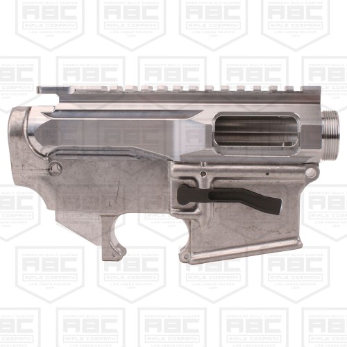 AR-15 Stripped Billet Aluminum ABC-15Z Multi- Cal Lower Receiver - Cerakote Black AR-15 Stripped Billet Aluminum ABC-15Z Multi- Cal Lower Receiver - Cerakote Black