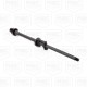 AR 9mm "Slick Side" Glock Style Combat Pistol 4" Barrel 4" MLOK Handguard- Graphite Black AR 9mm "Slick Side" Glock Style Combat Pistol 4" Barrel 4" MLOK Handguard- Graphite Black