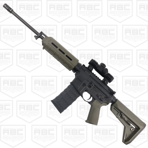 AR-15 7.62x39 Rifle 16" Barrel Slick Side Billet Upper / Lower 13" Custom M-LOK Handguard - FDE AR-15 7.62x39 Rifle 16" Barrel Slick Side Billet Upper / Lower 13" Custom M-LOK Handguard - FDE