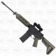 AR-15 7.62x39 Rifle 16" Barrel Slick Side Billet Upper / Lower 13" Custom M-LOK Handguard - FDE AR-15 7.62x39 Rifle 16" Barrel Slick Side Billet Upper / Lower 13" Custom M-LOK Handguard - FDE