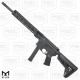 AR LR-308 Custom Semi Auto Pistol 12" Stainless Steel Barrel 12" MLOK Handguard - Tungsten AR LR-308 Custom Semi Auto Pistol 12" Stainless Steel Barrel 12" MLOK Handguard - Tungsten