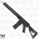 AR-15 Semi Auto .300 AAC Blackout Rifle 16" Barrel Slick Side Billet Upper / Lower 13" Custom M-LOK Handguard - OD Green AR-15 Semi Auto .300 AAC Blackout Rifle 16" Barrel Slick Side Billet Upper / Lower 13" Custom M-LOK Handguard - OD Green