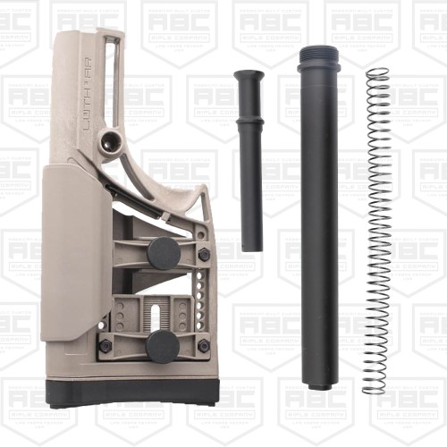 AR-15 Semi Auto .300 AAC Blackout Rifle 16" Barrel Slick Side Billet Upper / Lower 13" Custom M-LOK Handguard - FDE AR-15 Semi Auto .300 AAC Blackout Rifle 16" Barrel Slick Side Billet Upper / Lower 13" Custom M-LOK Handguard - FDE