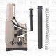 AR-15 Semi Auto .300 AAC Blackout Rifle 16" Barrel Slick Side Billet Upper / Lower 13" Custom M-LOK Handguard - FDE AR-15 Semi Auto .300 AAC Blackout Rifle 16" Barrel Slick Side Billet Upper / Lower 13" Custom M-LOK Handguard - FDE
